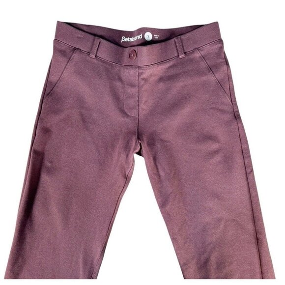 BETABRAND Womans Sz S Straight Leg Dress Pant Yoga Pants Sterling Rose W0076-STR - Picture 5 of 9